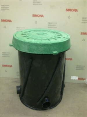 Колодец канализационный распределительный